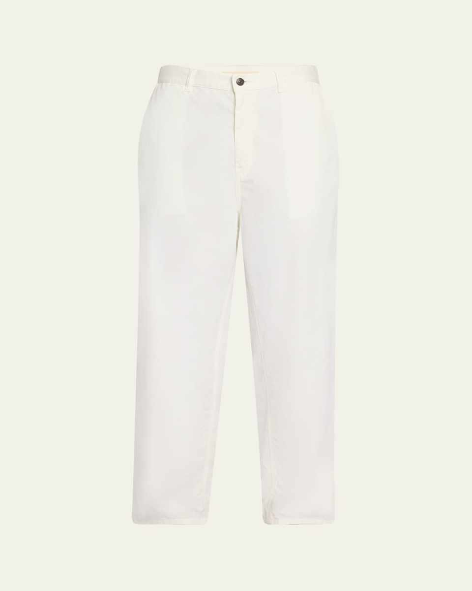 Sharka Cashmere Straight-Leg Carpenter Pants